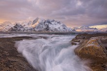 Morgenstimmung am Fjord