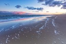 Stürmischer Morgen am Nordseestrand