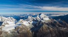 Blick über die Alpen