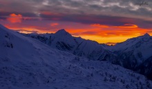 Abend auf dem Hausberg