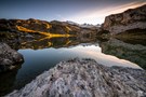 Die Kalkgesteine der Covadonga-Seen...