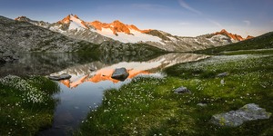 ein morgen im Bergparadies