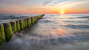 Sonnenuntergang auf dem Fischland