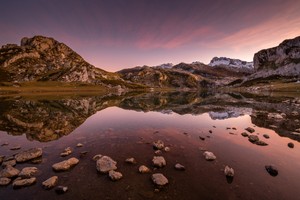 Spanischer Bergsee