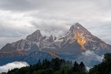 Watzmann im Abendlicht