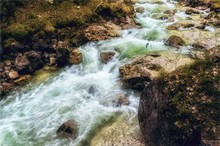 Am Eingang zur Wimbachklamm