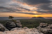 Abendstimmung auf dem Gohrisch