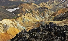 Die farbigen Berge von Landmannalaugar