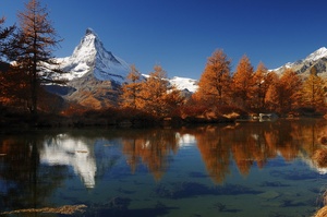 Grindjisee mit Matterhorn 2