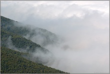 wolkenverhangen... Cumbre Nueva *La Palma*