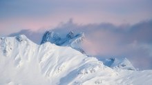 Magische Bergwelt im Abendlicht