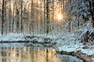 Sonnenaufgang an der Fuhse