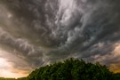 Ein Gewitter zieht auf