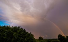 Ein halber Regenbogen