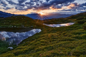 Die ersten Sonnenstrahlen