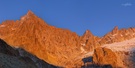 Furtschaglspitze im letzten Sonnenlicht bei Kaiserwetter