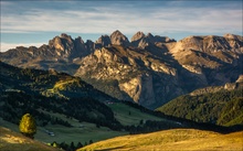 Geissler Spitzen im Abendlicht