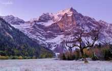 Früher Morgen am Ahornboden