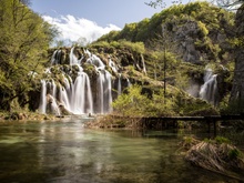 Wasserfall in Kroatien