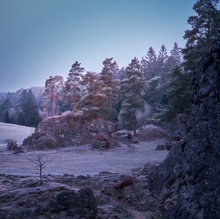 Frostiger-Hochnebel-"Sonnen"aufgang