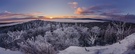 Winterpanorama im Fichtelgebirge