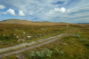 Weite des Stekenjokk (Lappland)