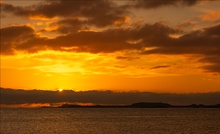 Sunset at the beach