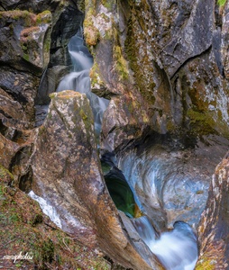 In der schmalen Schlucht