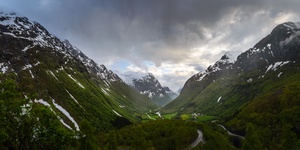 eines von tausenden Tälern in Norwegen