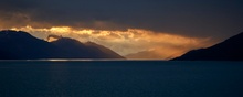 Abendsonne im Fjord