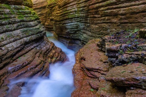 In der engen Schlucht