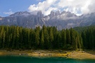 Karersee und Latemar, ND