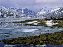 ND norwegische Fjelllandschaft am Breidalsvatn