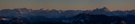 Die Julischen Alpen bei Sonnenuntergang