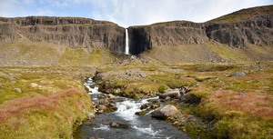 Westisland: Moengufossen im größten Westfjord - kaum besucht !