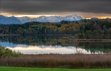 Herbstfarben am Ostersee