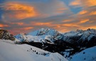 Abendstimmung in den Dolomiten