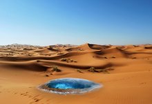 Sahara-Geysir (Experimentell)