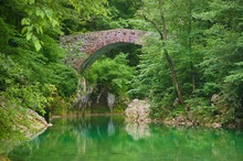 Romantische Brücke