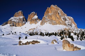 Langkofel in Farbe