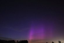 fotografisches Polarlicht am 11.5.24 in Norddeutschland