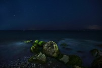 Nachts am Mittelmeer