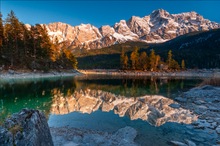 Eibsee mit Wetterstein