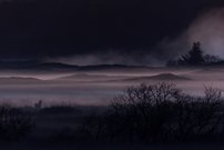 Eine halbe Stunde nach Sonnenuntergang