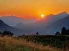 Kurz vor Sonnenuntergang