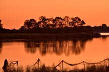 Abends am Kerteminde Fjord, Fünen, DK