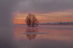 eine Nebelwand wird ihn bald verschlucken....