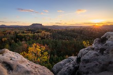Herbst in der sächsischen Schweiz - Gamrig