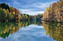 Bergisch Kanada im Herbst