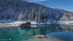 Die türkisfarbene Perle der Berge